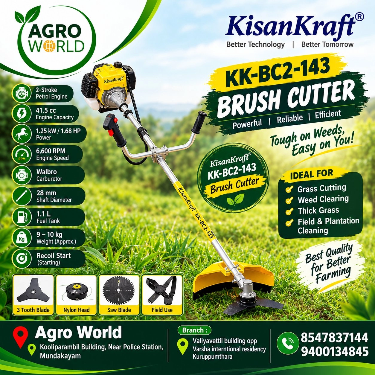 kisankraft kk bc143